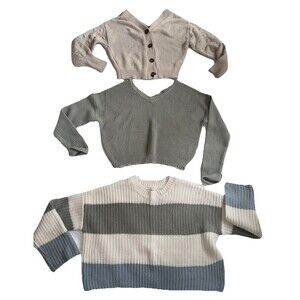 3 Moon & Madison Knit Sweaters Size XS